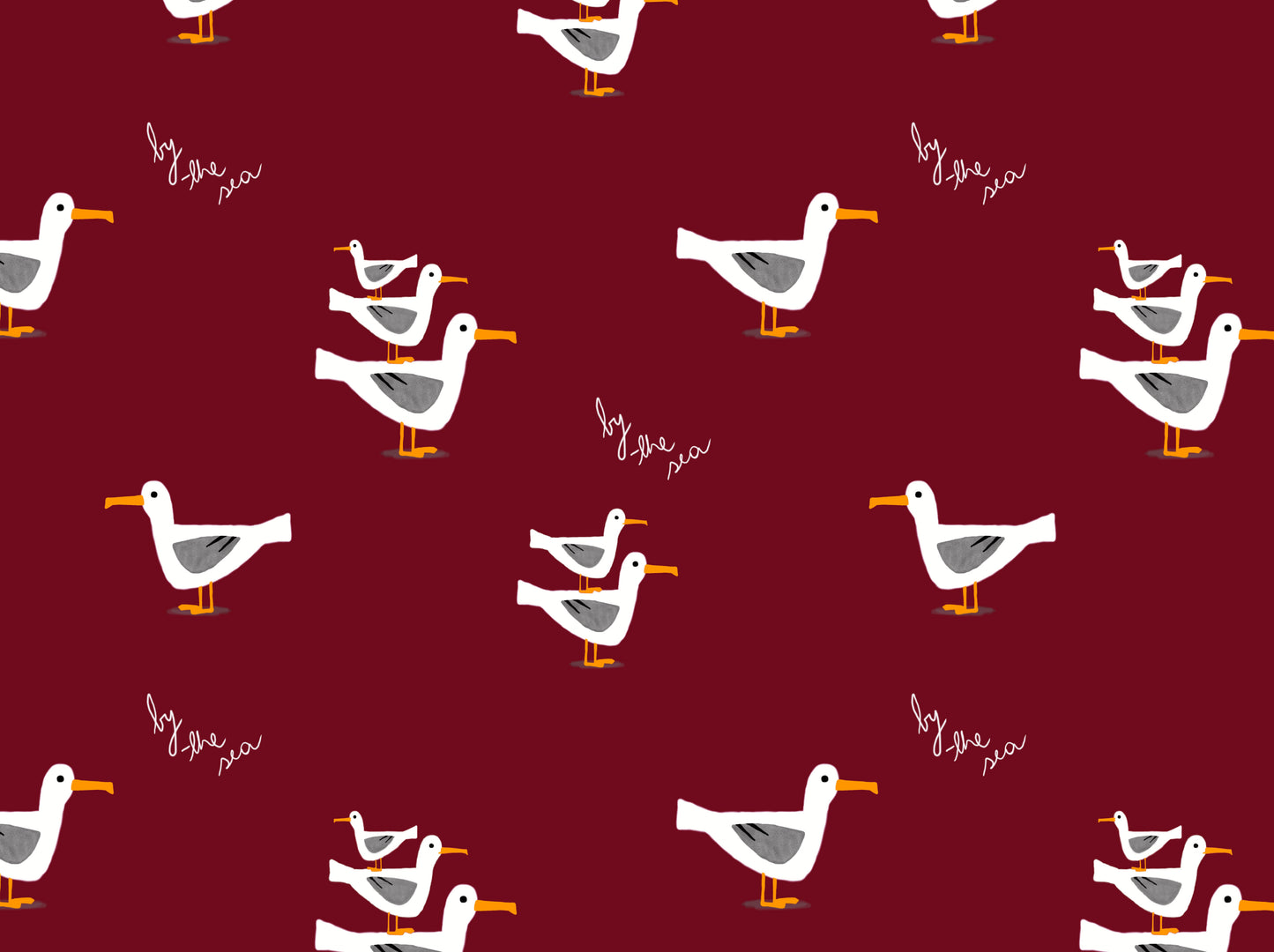 Monaco Swim Shorts – Seagull Bordeaux | Classic Fit & Exclusive Design