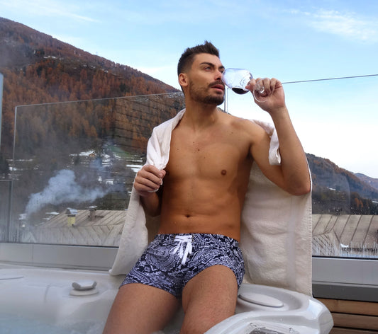 Capri Swimshorts – Bulgary | Stretch Swim Trunks with Exclusive Print